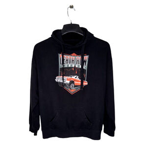 Death Row Records Men's Hoodie Size L Pullover Lowrider